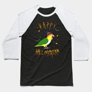 Happy Halloscream White Bellied Caique Baseball T-Shirt